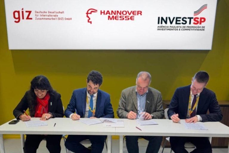 InvestSP e GIZ assinam carta de intenções para impulsionar combustíveis sustentáveis na Hannover Messe