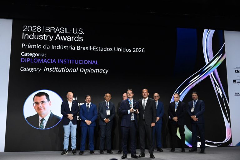 InvestSP recebe prêmio da CNI por atuação internacional e fortalecimento da indústria brasileira